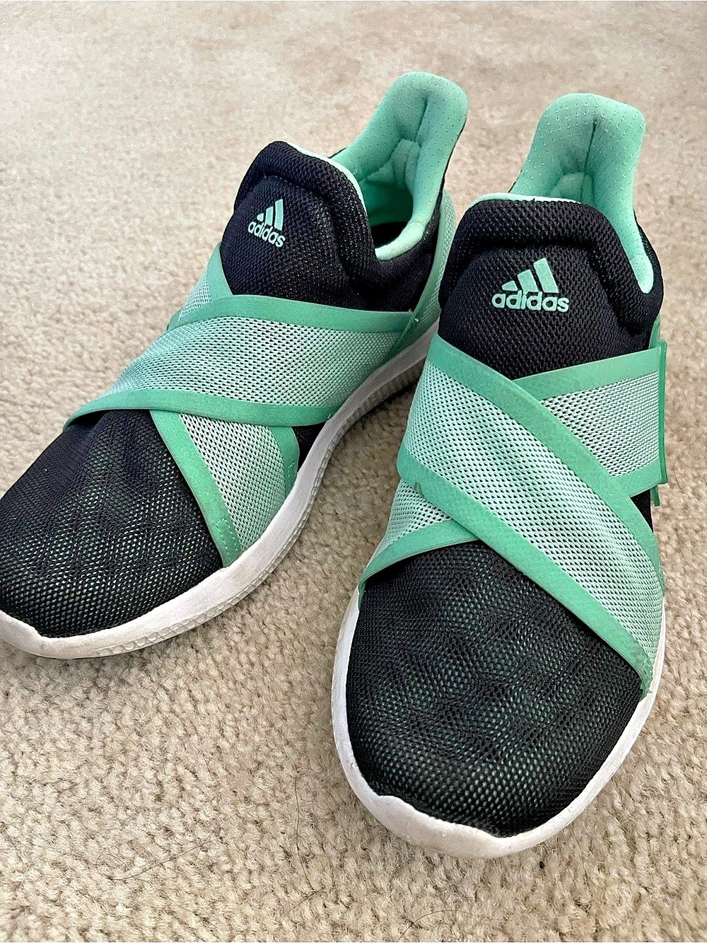 adidas Green & Black Athletic Shoes